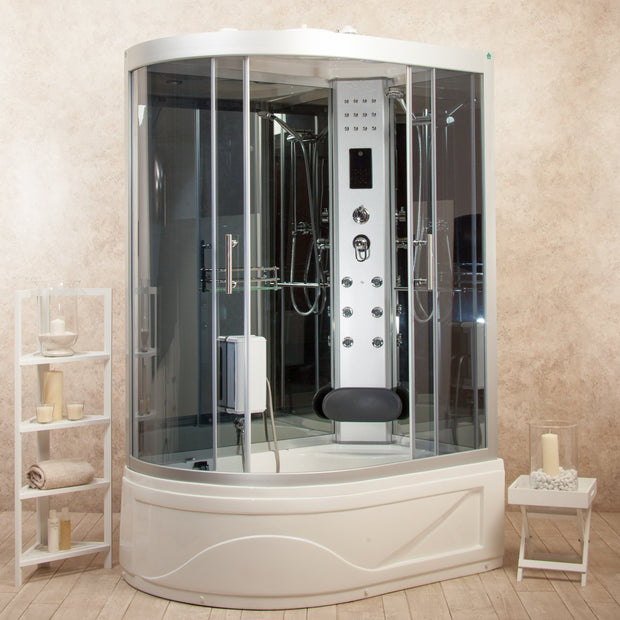 Box Doccia Idromassaggio Vasca Florence2 115x90 Destro Multifunzione