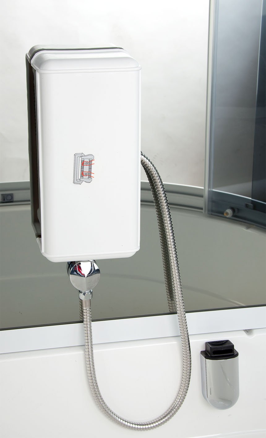 Box Doccia Idro con Vasca Florence2 115x90 Sinistra sauna, Bagno Turco