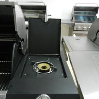 Barbecue a Gas GPL e Metano Black Inox a 3 Fuochi