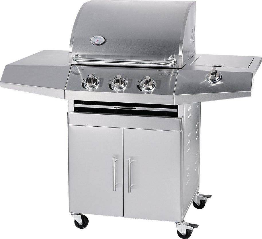 BBQ 3 fuochi Total Inox