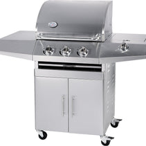 BBQ 3 fuochi Total Inox