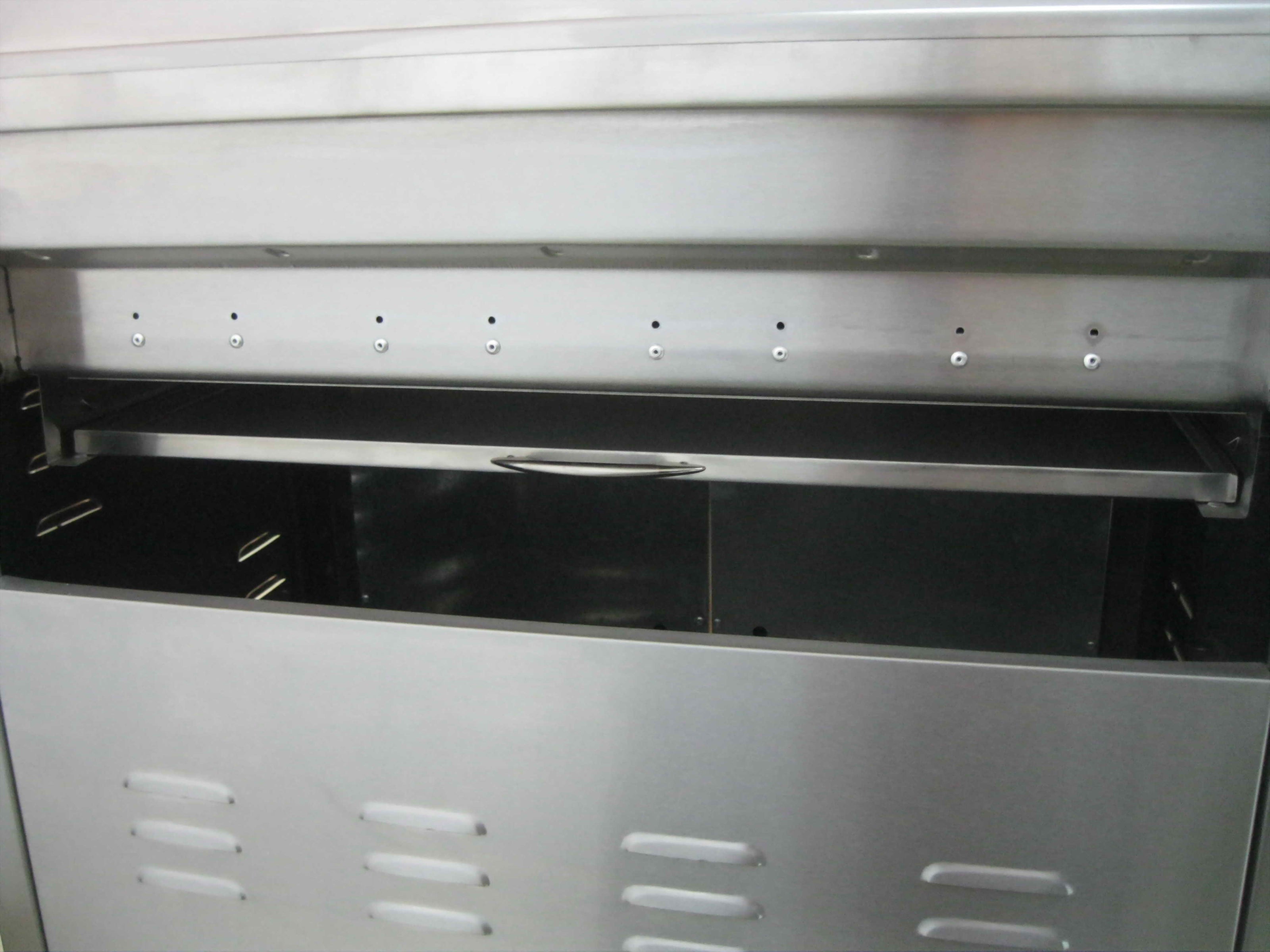 Barbecue a Gas GPL e Metano Total Inox a  3 fuochi