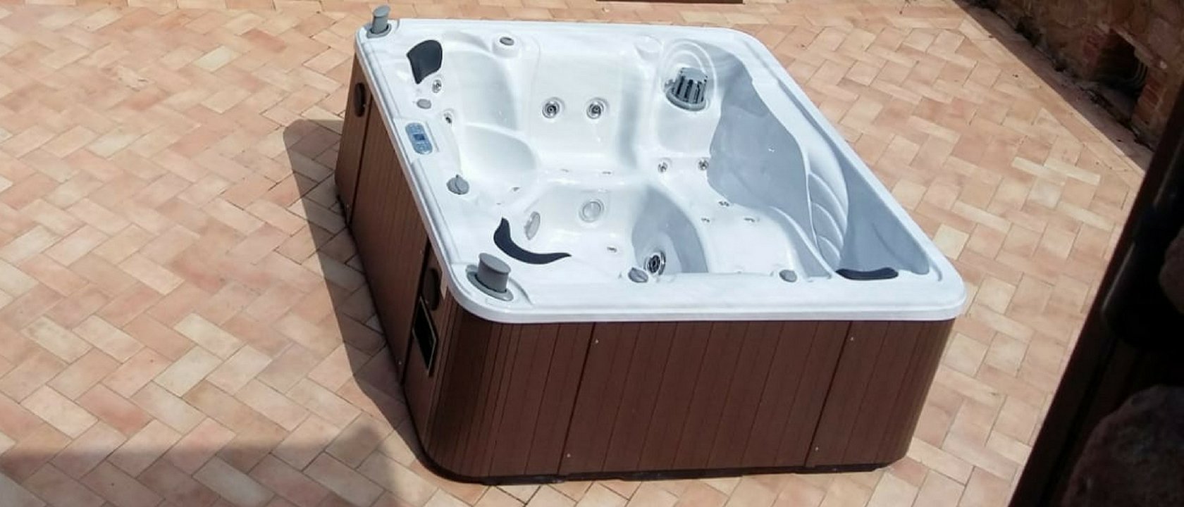 Minipiscina Vasca Idromassaggio SPA Sky da Esterno 220x220 cm