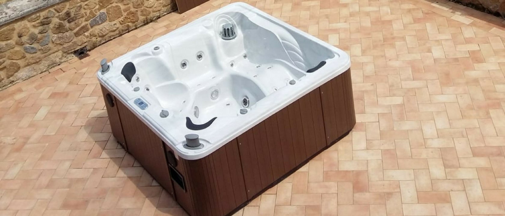 Minipiscina Vasca Idromassaggio SPA Sky da Esterno 220x220 cm