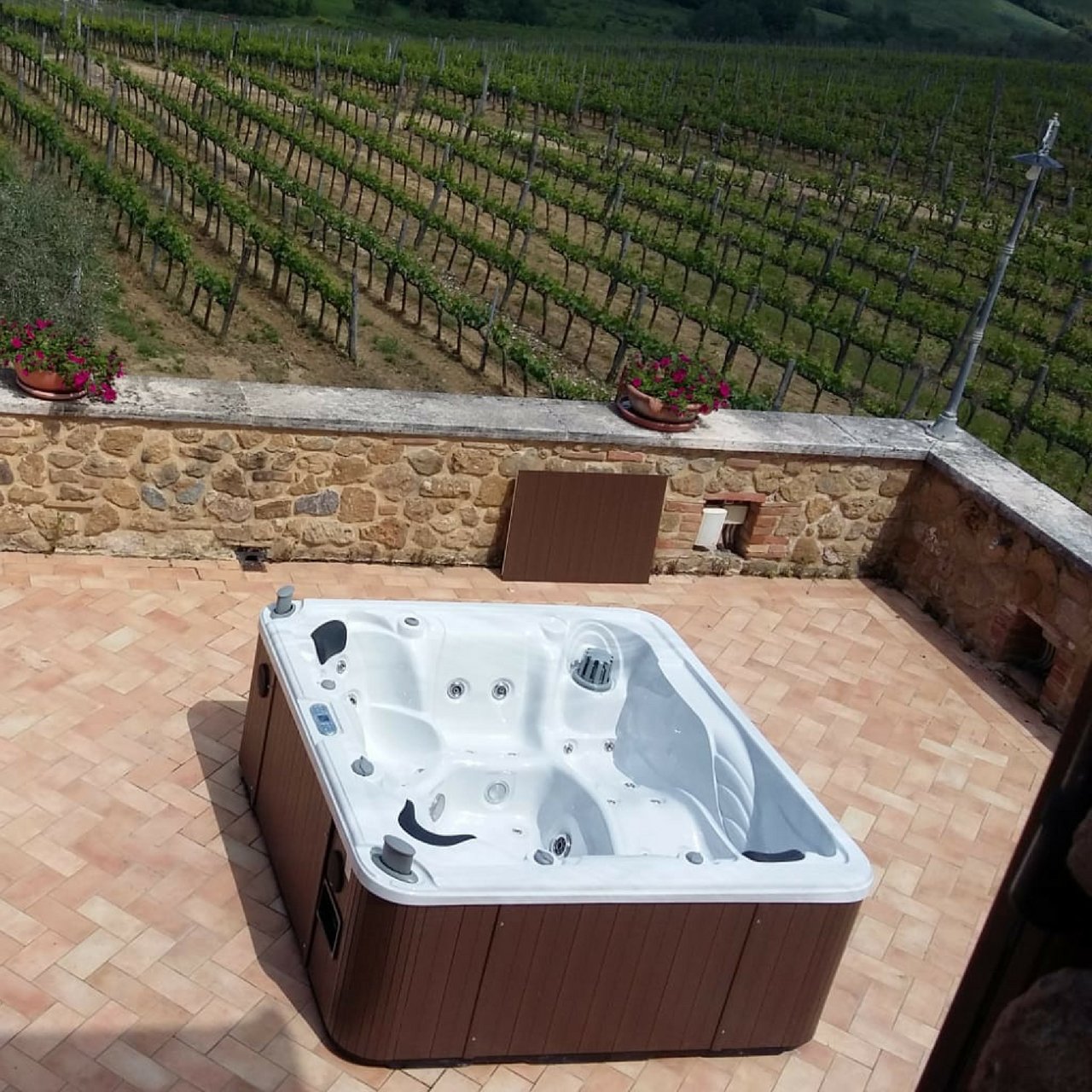 Minipiscina Vasca Idromassaggio SPA Sky da Esterno 220x220 cm