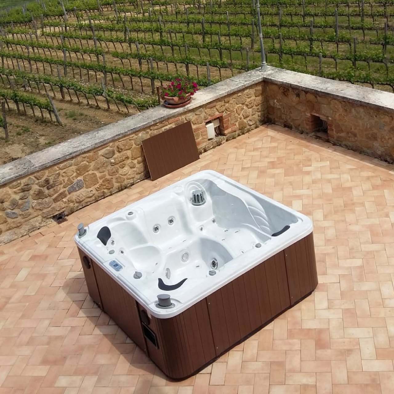 Minipiscina Vasca Idromassaggio SPA Sky da Esterno 220x220 cm