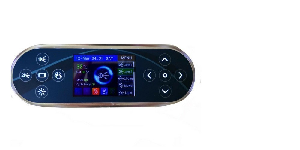 Minipiscina Vasca Idromassaggio SPA Unique da Esterno 210x155 cm