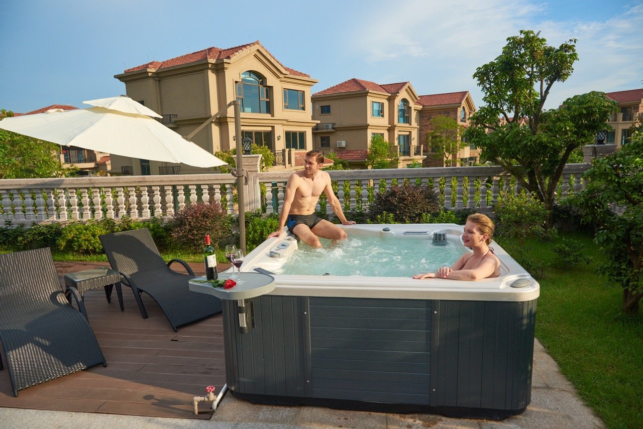 Minipiscina Vasca Idromassaggio SPA Zen da Esterno 220x220 cm