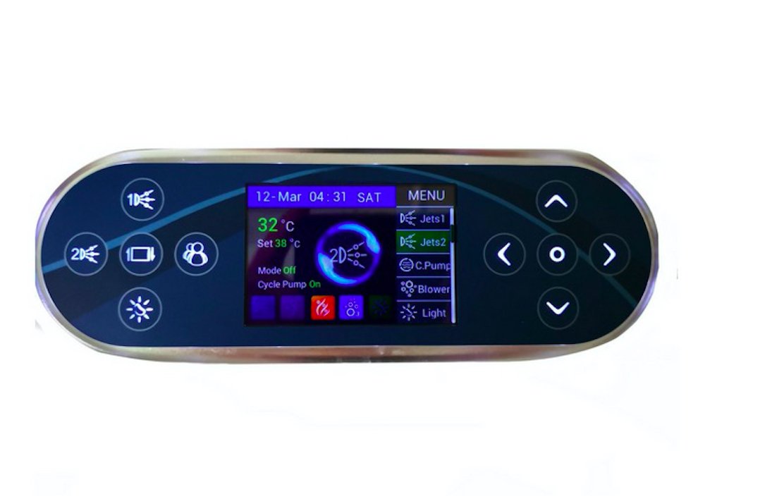 Minipiscina Vasca Idromassaggio SPA Royale da Esterno 220x220 cm