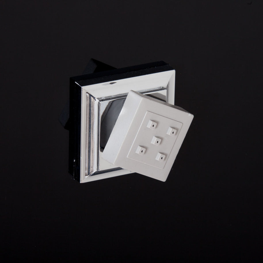Box Doccia Black Air 70x90 Sinistra Idromassaggio Multifunzione