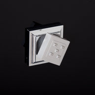 Box Doccia Black Air 70x90 Sinistra Idromassaggio Multifunzione