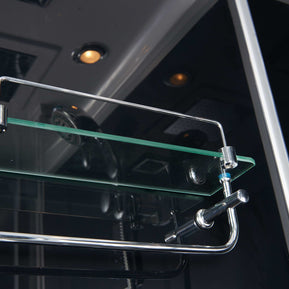 Box Doccia Black Air 70x100 Sinistra Idromassaggio Multifunzione