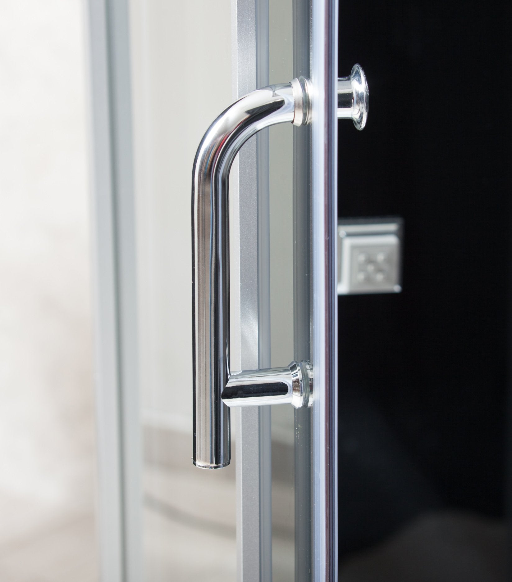 Box Doccia Black Air 70x100 Destra Idromassaggio Multifunzione