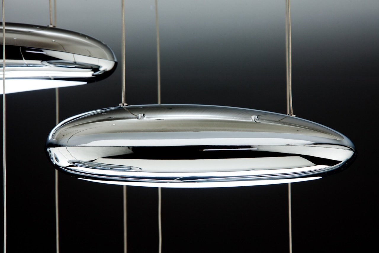 Lampadario a Led Drop Design 10B luce fredda da Soggiorno Moderno