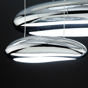 Lampadario a Led Drop Design 10B luce fredda da Soggiorno Moderno