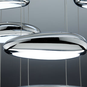 Lampadario a Led Drop Design 10B luce fredda da Soggiorno Moderno