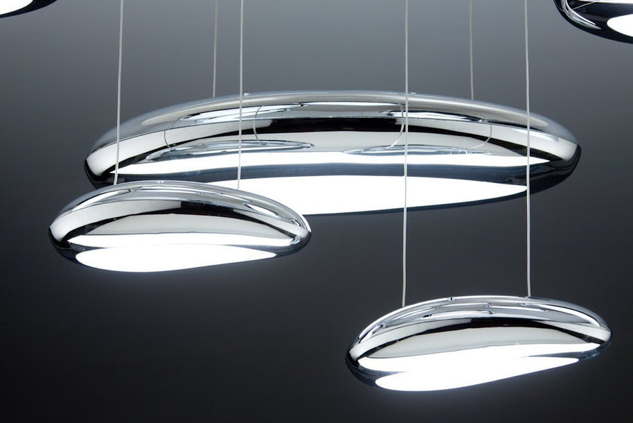 Lampadario a Led Drop Design 10B luce fredda da Soggiorno Moderno