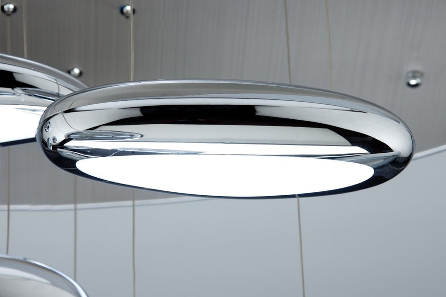 Lampadario a Led Drop Design 10B luce fredda da Soggiorno Moderno