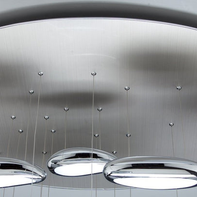 Lampadario a Led Drop Design 10B luce fredda da Soggiorno Moderno