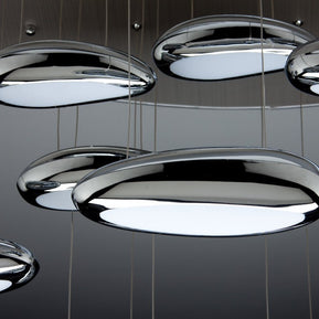 Lampadario a Led Drop Design 10B luce fredda da Soggiorno Moderno
