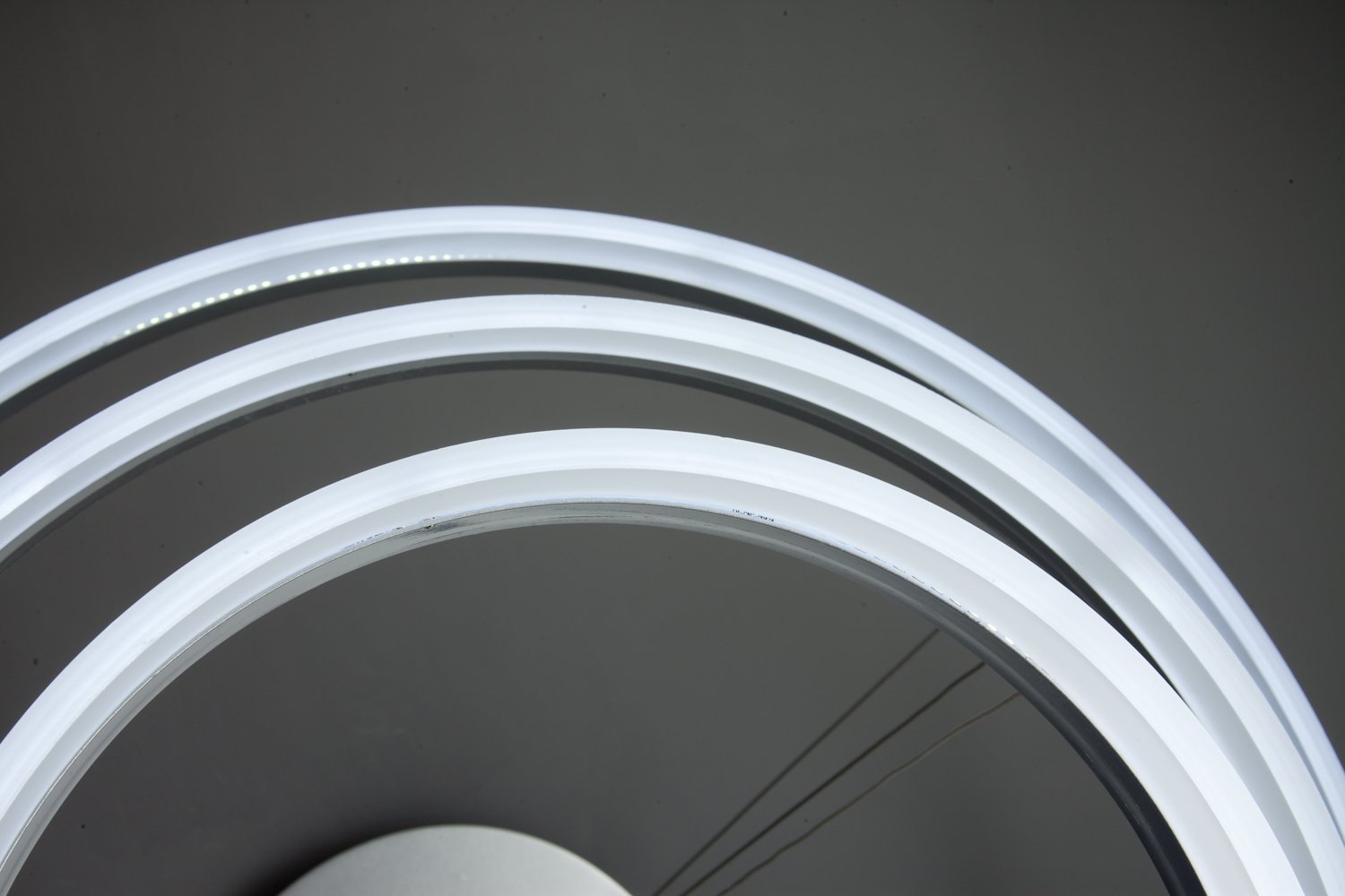 Lampadario a Sospensione Led Circle 3T  Moderno di Design