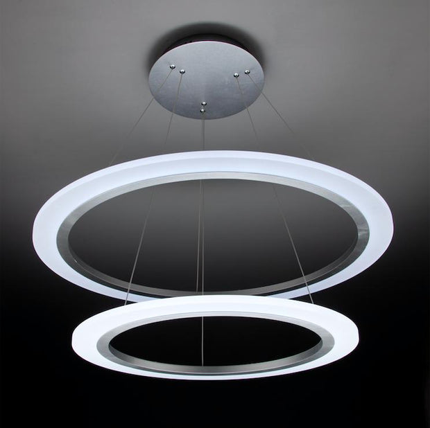 Lampadario a Sospensione Led Round 2T di Design Moderno