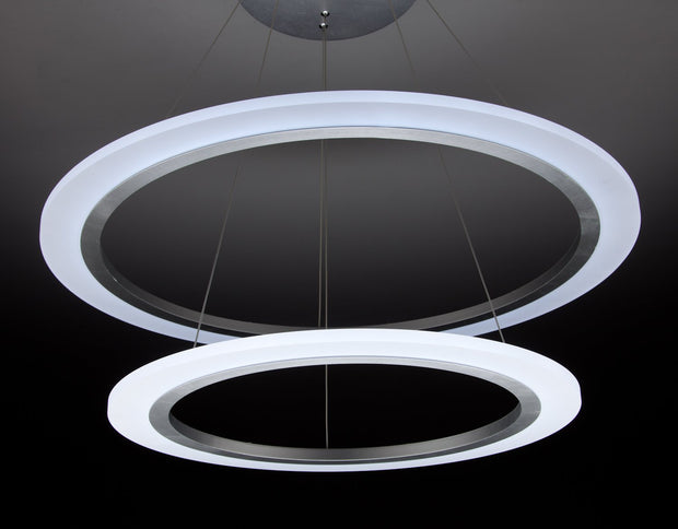 Lampadario a Sospensione Led Round 2T di Design Moderno