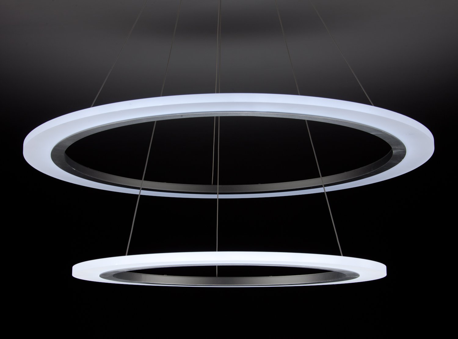 Lampadario a Sospensione Led Round 2T di Design Moderno