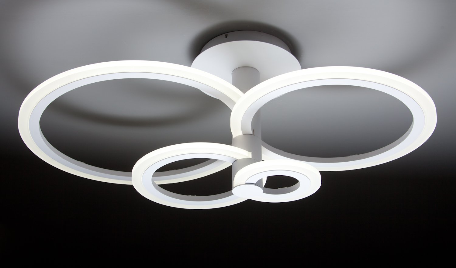 Lampadario a Led Round 4C di Design Salotto Moderno