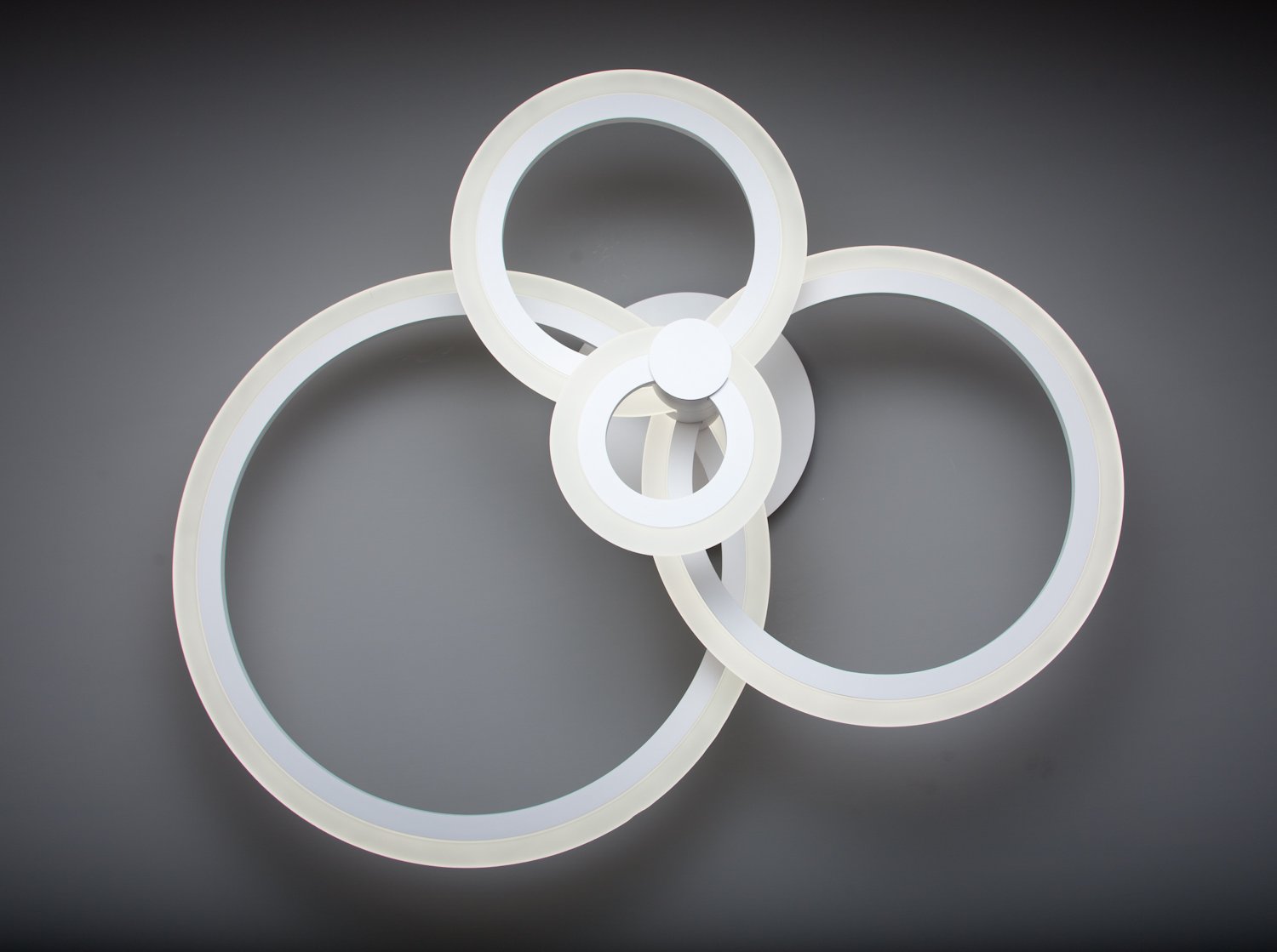 Lampadario a Led Round 4C di Design Salotto Moderno