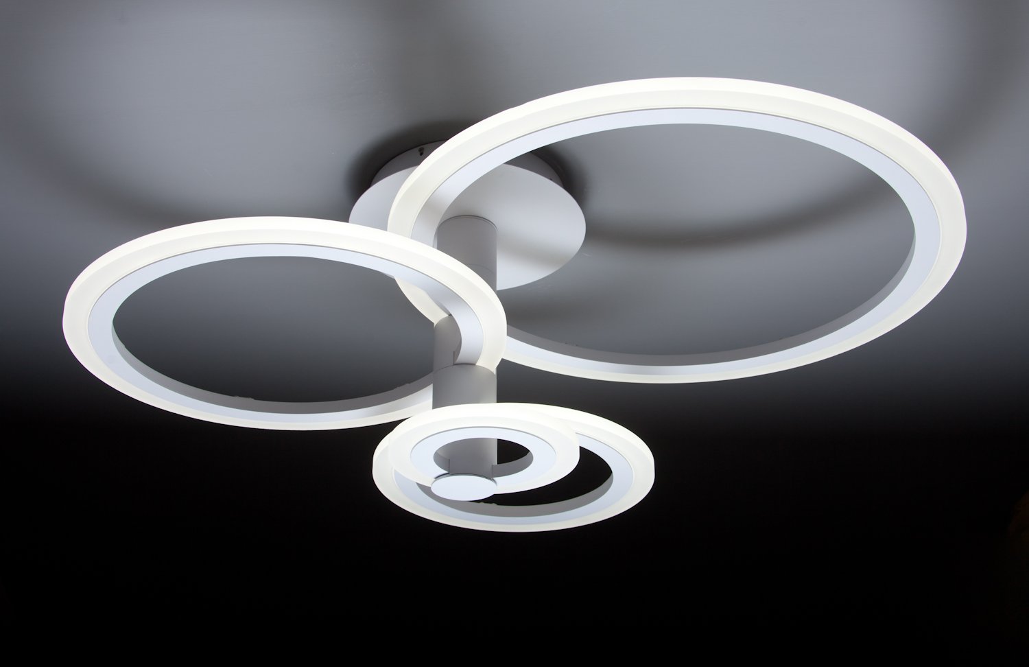 Lampadario a Led Round 4C di Design Salotto Moderno