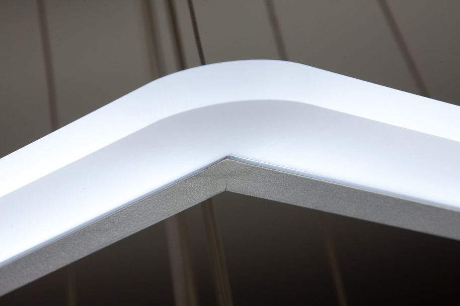 Lampadario a Sospensione Led Square 3T Design per Salotto Moderno