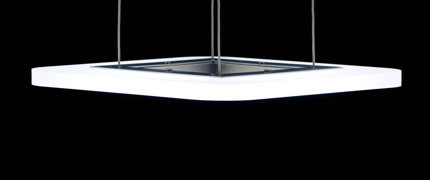 Lampadario a Sospensione Led Square 2T Design Salotto Moderno