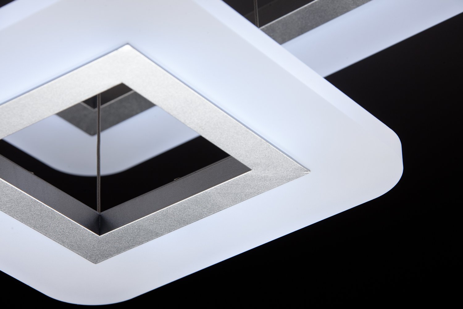 Lampadario a Sospensione Led Square 2T Design Salotto Moderno