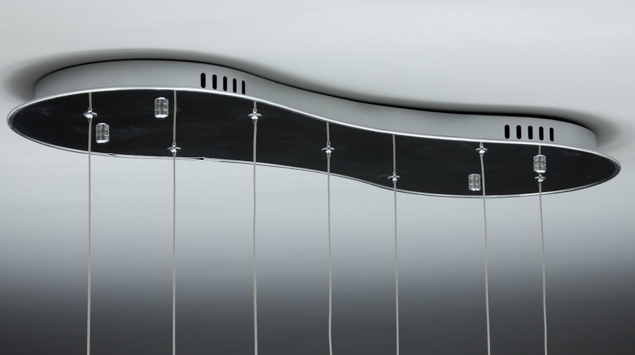 Lampadario a Sospensione Led Drop 7 di Design Moderno