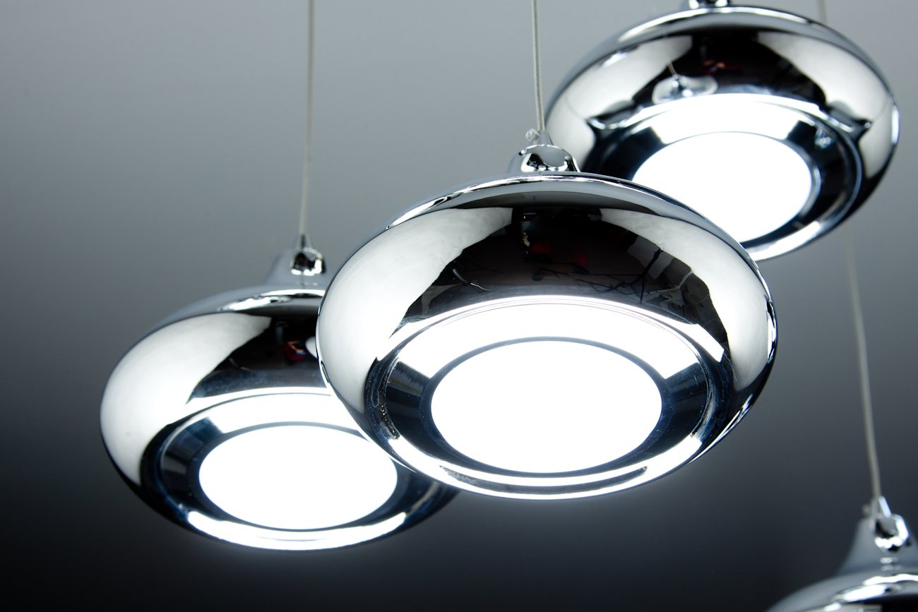 Lampadario a Sospensione Led Drop 7 di Design Moderno