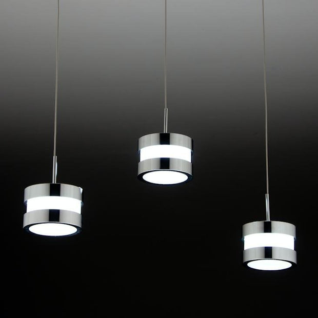 Lampadario Moderno a sospensione Led Cup 3 di Design