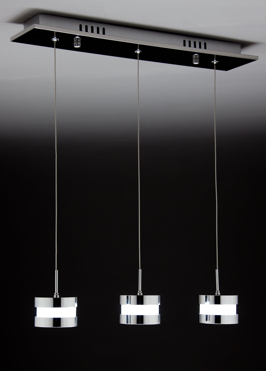 Lampadario Moderno a sospensione Led Cup 3 di Design