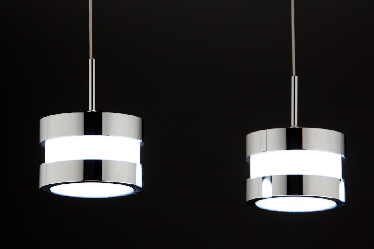 Lampadario Moderno a sospensione Led Cup 3 di Design