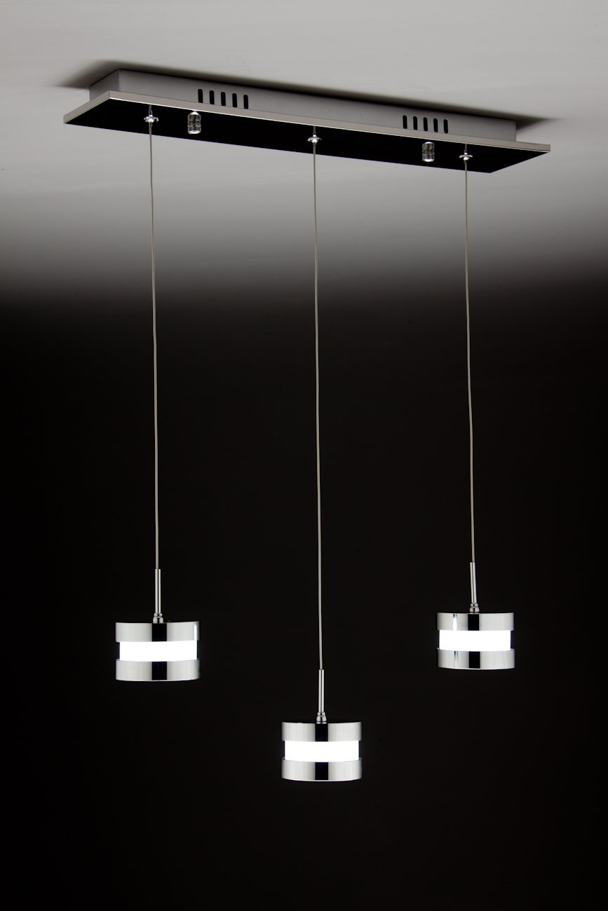 Lampadario Moderno a sospensione Led Cup 3 di Design