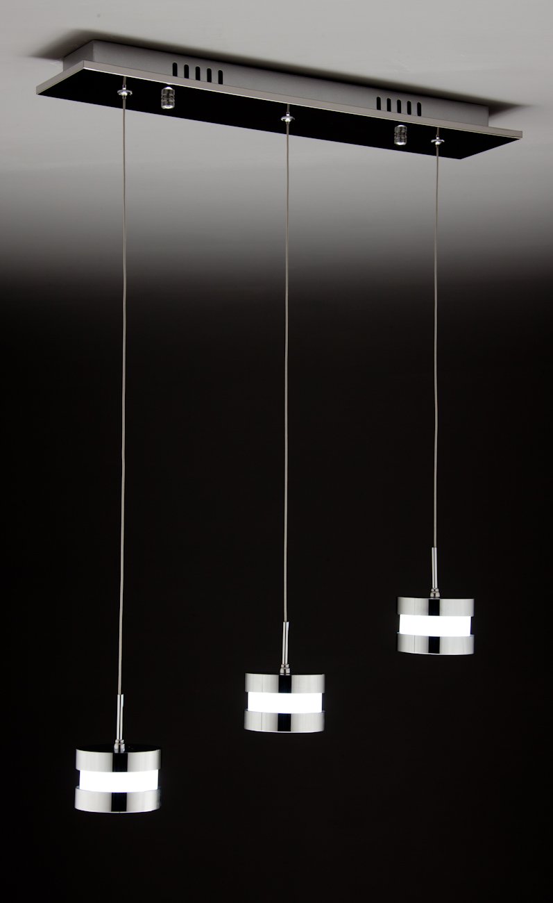 Lampadario Moderno a sospensione Led Cup 3 di Design