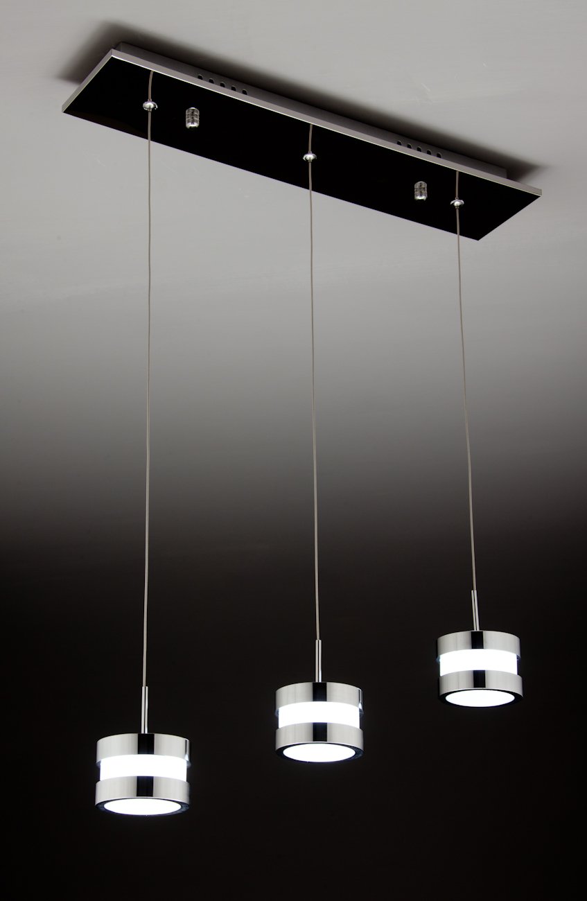 Lampadario Moderno a sospensione Led Cup 3 di Design