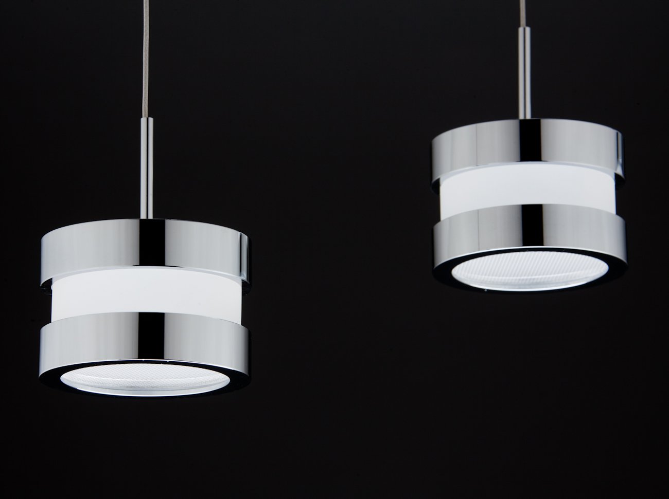 Lampadario Moderno a sospensione Led Cup 3 di Design