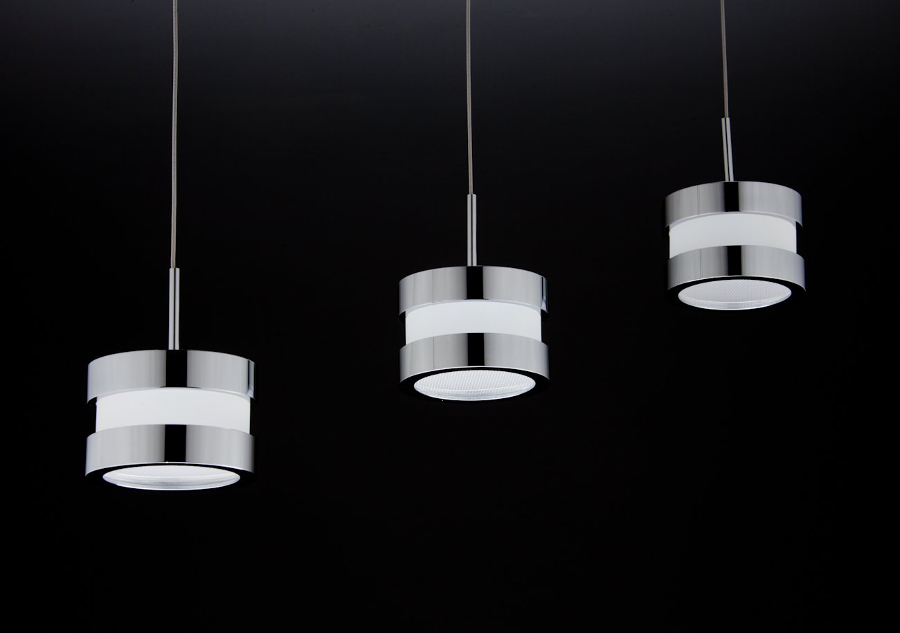 Lampadario Moderno a sospensione Led Cup 3 di Design