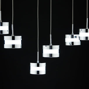 Lampadario a Sospensione Led Cup 6 di Design Moderno