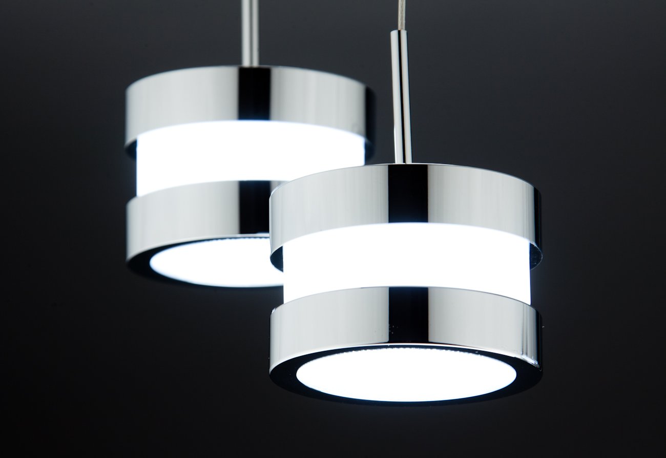 Lampadario a Sospensione Led Cup 6 di Design Moderno