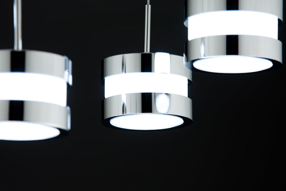 Lampadario a Sospensione Led Cup 6 di Design Moderno