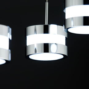Lampadario a Sospensione Led Cup 6 di Design Moderno