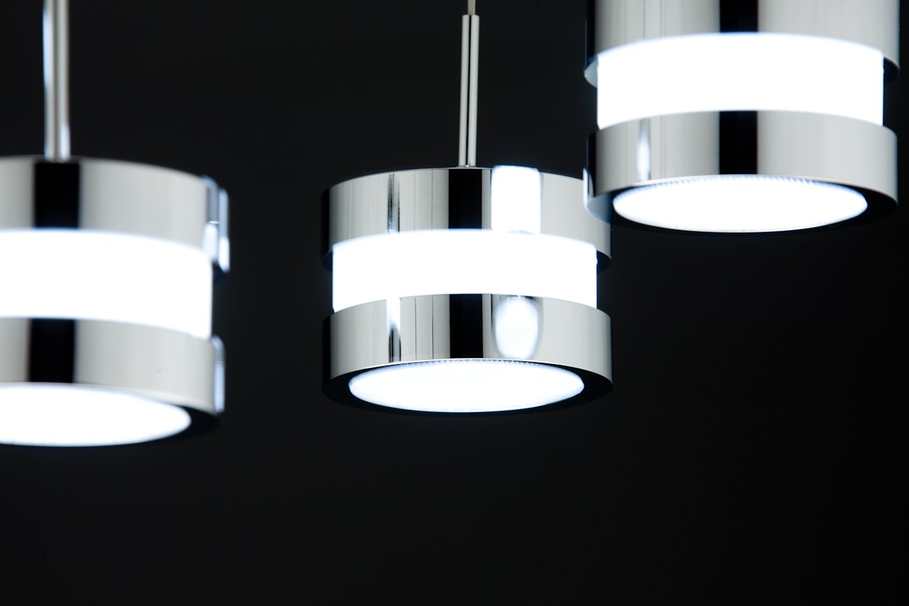Lampadario a Sospensione Led Cup 6 di Design Moderno