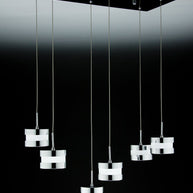 Lampadario a Sospensione Led Cup 6 di Design Moderno
